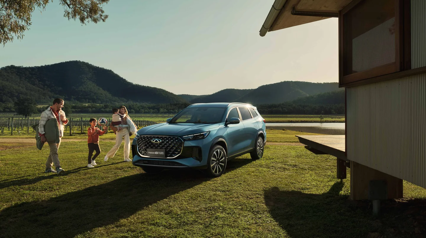 Chery Tiggo 8 Super Hybrid — иллюстрация модели